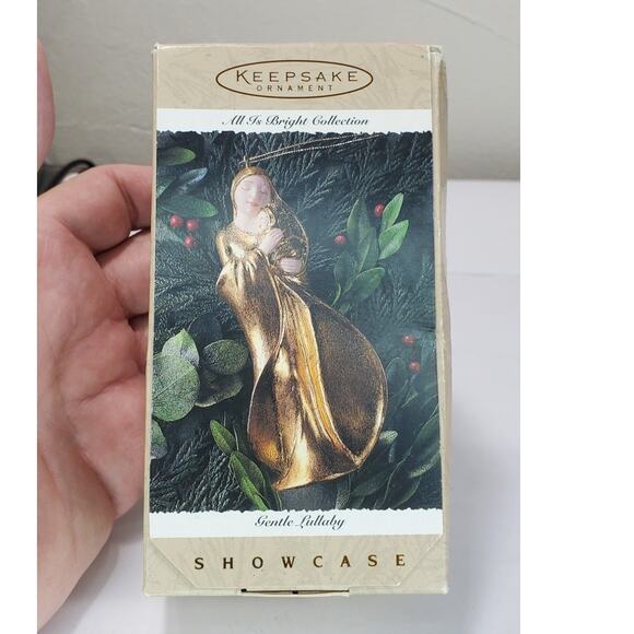 Vintage 1995 Hallmark Keepsake Ornament All is Bright Collection Gentle Lullaby - Picture 1 of 6
